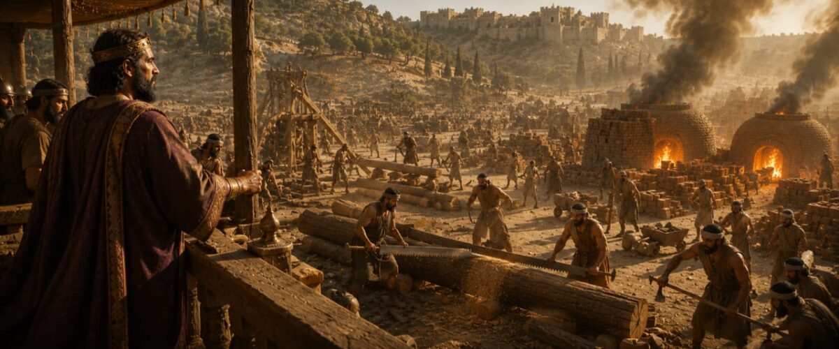 هل قطع داود بني عمون بالمناشير ونوارج الحديد والفؤوس ووضعهم بالنار في صموئيل الثاني ١٢: ٣١ ؟