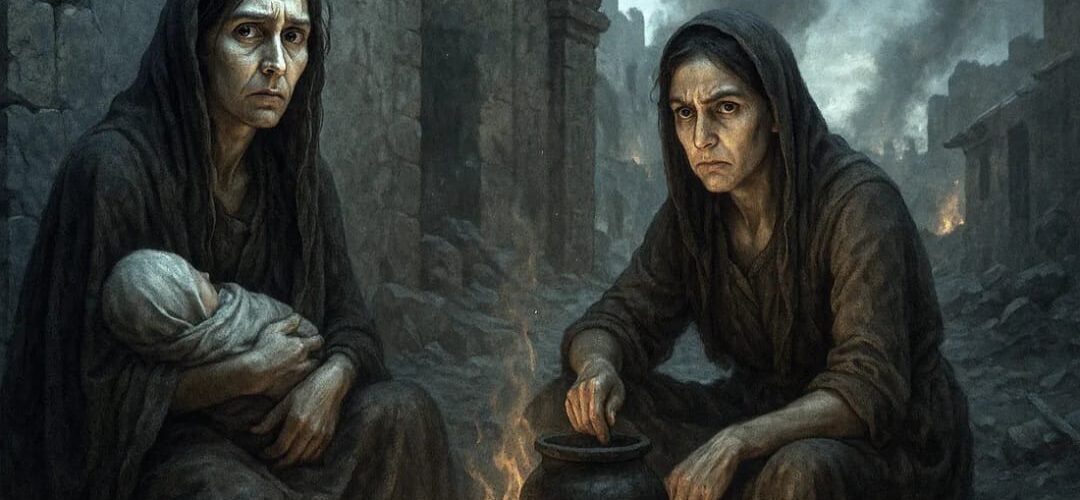 هل أمر الرب بأكل لحم أبنائهم وبناتهم في اللاويين ٢٦: ٢٩ ؟