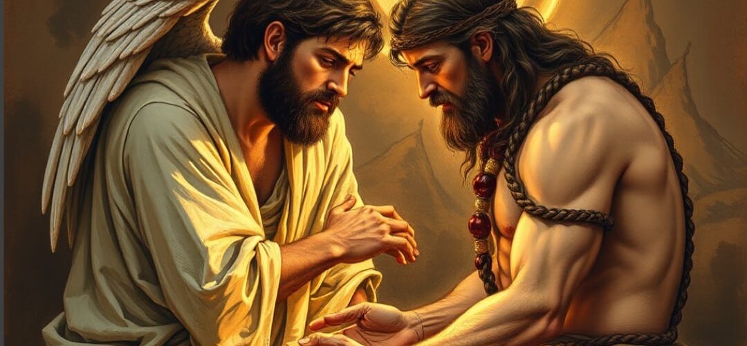 هل يعقوب صارع الله وغلبه في التكوين ٣٢: ٢٤ ؟