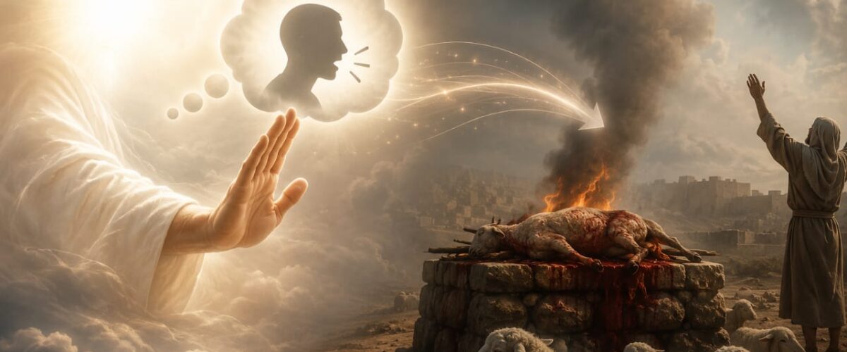 هل إله الكتاب المقدس يشبع في إشعياء ١: ١١ ؟